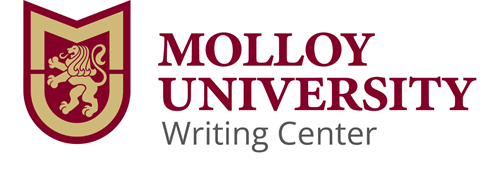 Molloy University Writing Center Logo